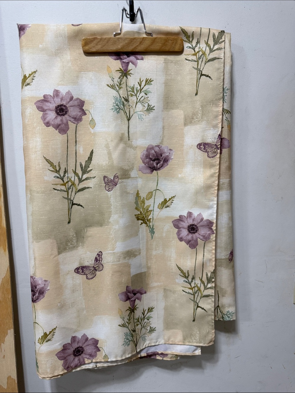 Shower Curtain- creams and lavender